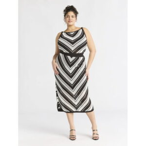 Sofia by Sofia Vergara Women's and Women's Plus Pointelle Top, Sizes XS-4X