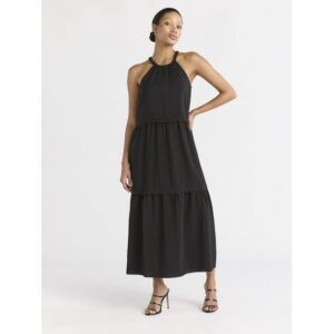 Sofia by Sofia Vergara Women's Braided Maxi Dress, Above Ankle Length, Sizes XS-XXXL