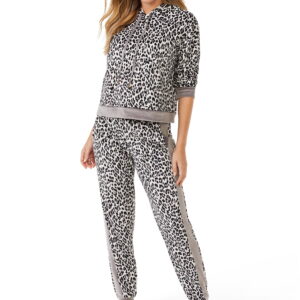 Sofia Intimates by Sofia Vergara Women's and Women's Plus Size Cropped Hoodie and Jogger Pants Set, 2-Piece