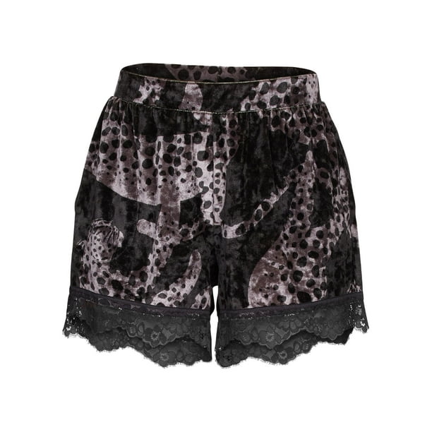 Sofia Intimates by Sofia Vergara Women's and Women's Plus Size Crushed Velvet Cami, Tap Pants and Robe Set, 3-Piece