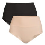 Sofia Intimates by Sofia Vergara Women's Smoothing Hipster Panties, 2-Pack