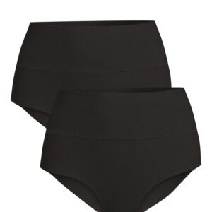 Sofia Intimates by Sofia Vergara Women's Smoothing Hipster Panties, 2-Pack