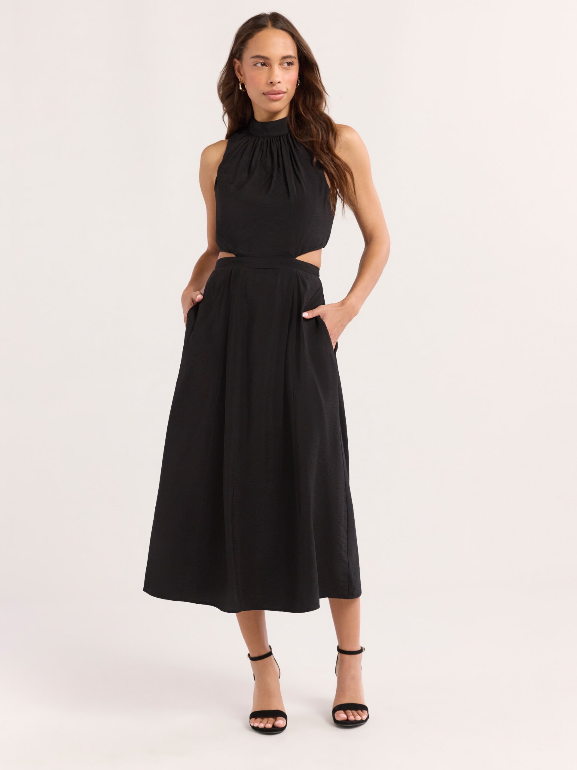 Sofia Jeans Women's and Women's Plus Cutout Dress, Above Ankle Length, Sizes XS-4X