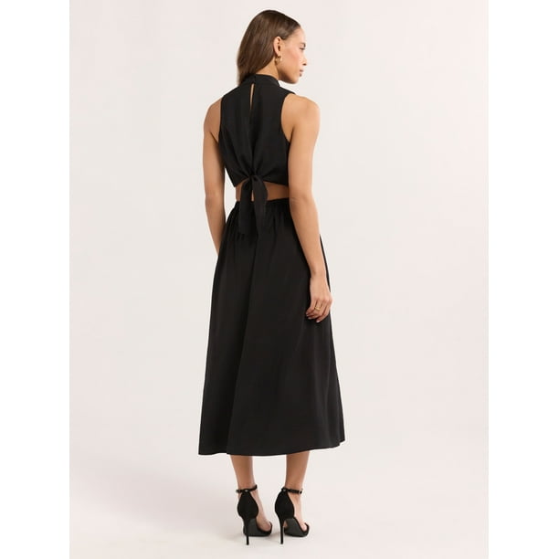 Sofia Jeans Women's and Women's Plus Cutout Dress, Above Ankle Length, Sizes XS-4X