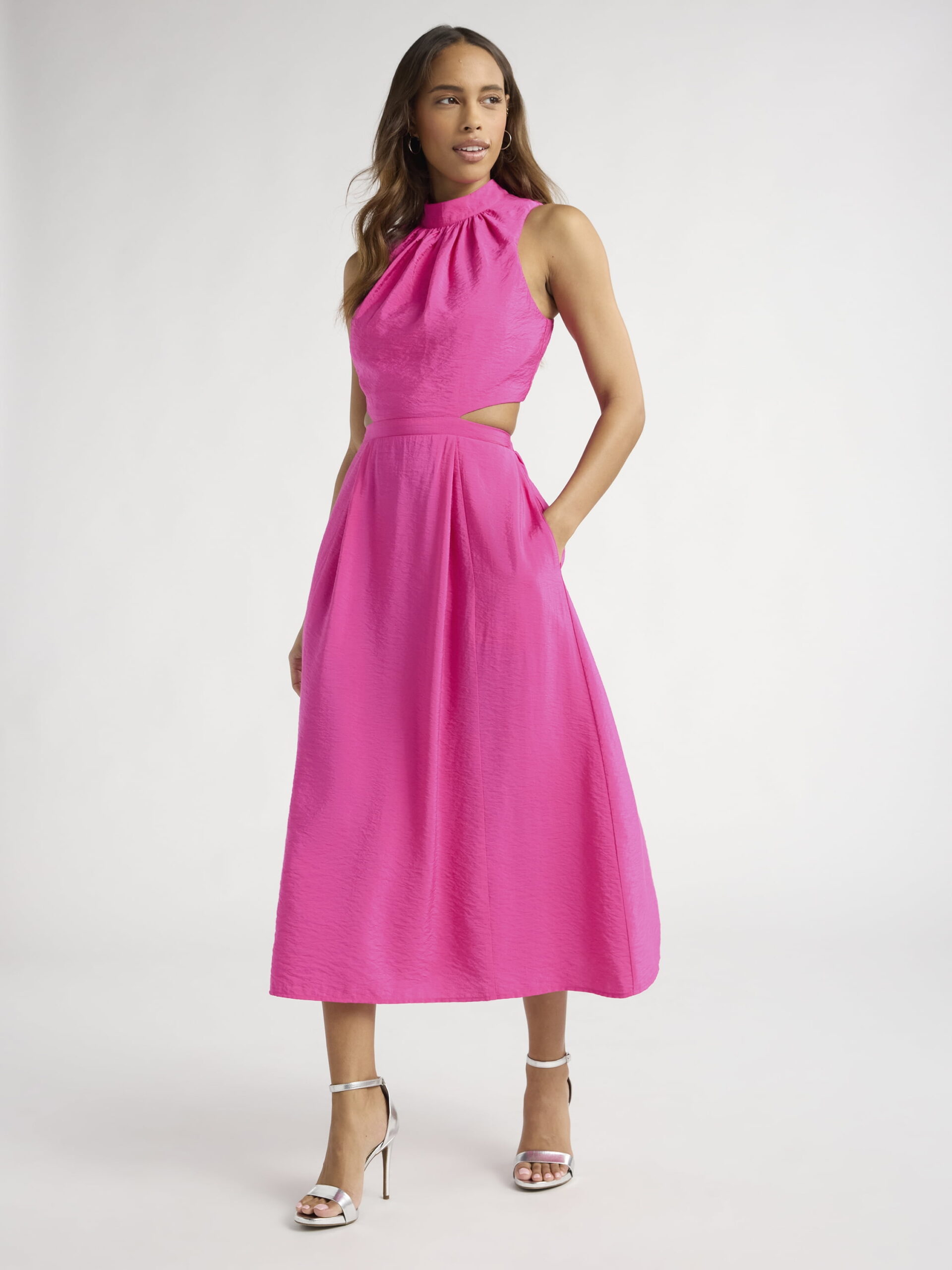 Sofia Jeans Women's and Women's Plus Cutout Dress, Above Ankle Length, Sizes XS-4X