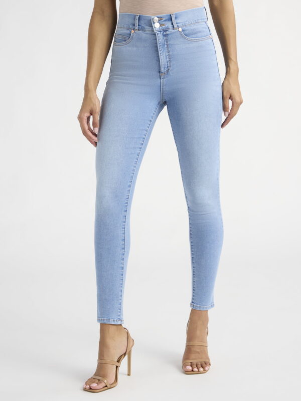 Sofia Jeans Women's and Women's Plus Eva Contouring Skinny High Rise Ankle Jeans, 25" and 27" Inseams, Sizes 0-28 Sofia Jeans Women's and Women's Plus Eva Contouring Skinny High Rise Ankle Jeans, 25" and 27" Inseams, Sizes 0-28