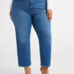 Sofia Jeans Women's and Women's Plus Lana Relaxed High Rise Jeans, 26" Inseam, Sizes 0-28W