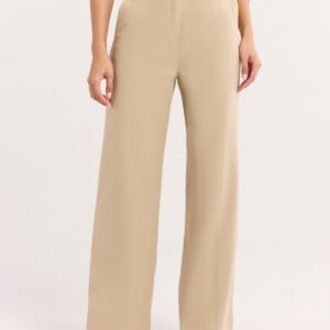 Sofia Jeans Women's and Women's Plus Linen Blend Wide Leg Pants, 32" Inseam, Sizes 0-28W