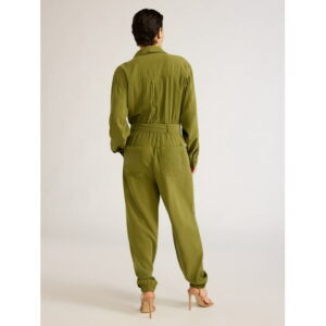 Sofia Jeans Women's and Women's Plus Size Utility Jumpsuit with Long Sleeves, 26" Inseam, Sizes XS-5X