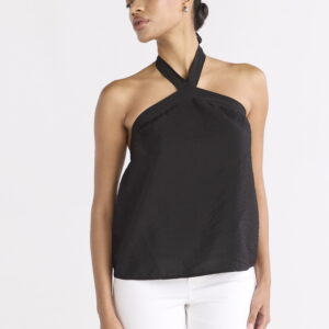 Sofia Jeans Women's and Women's Plus Tie Halter Top, Sizes XS-4X