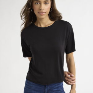 Sofia Jeans Women's Crewneck Tee with Short Sleeves, Sizes XS-XXXL