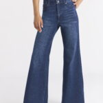 Sofia Jeans Women's Margot Wide Leg High Rise Jeans, 30.5" and 32.5" Inseams, Sizes 0-28