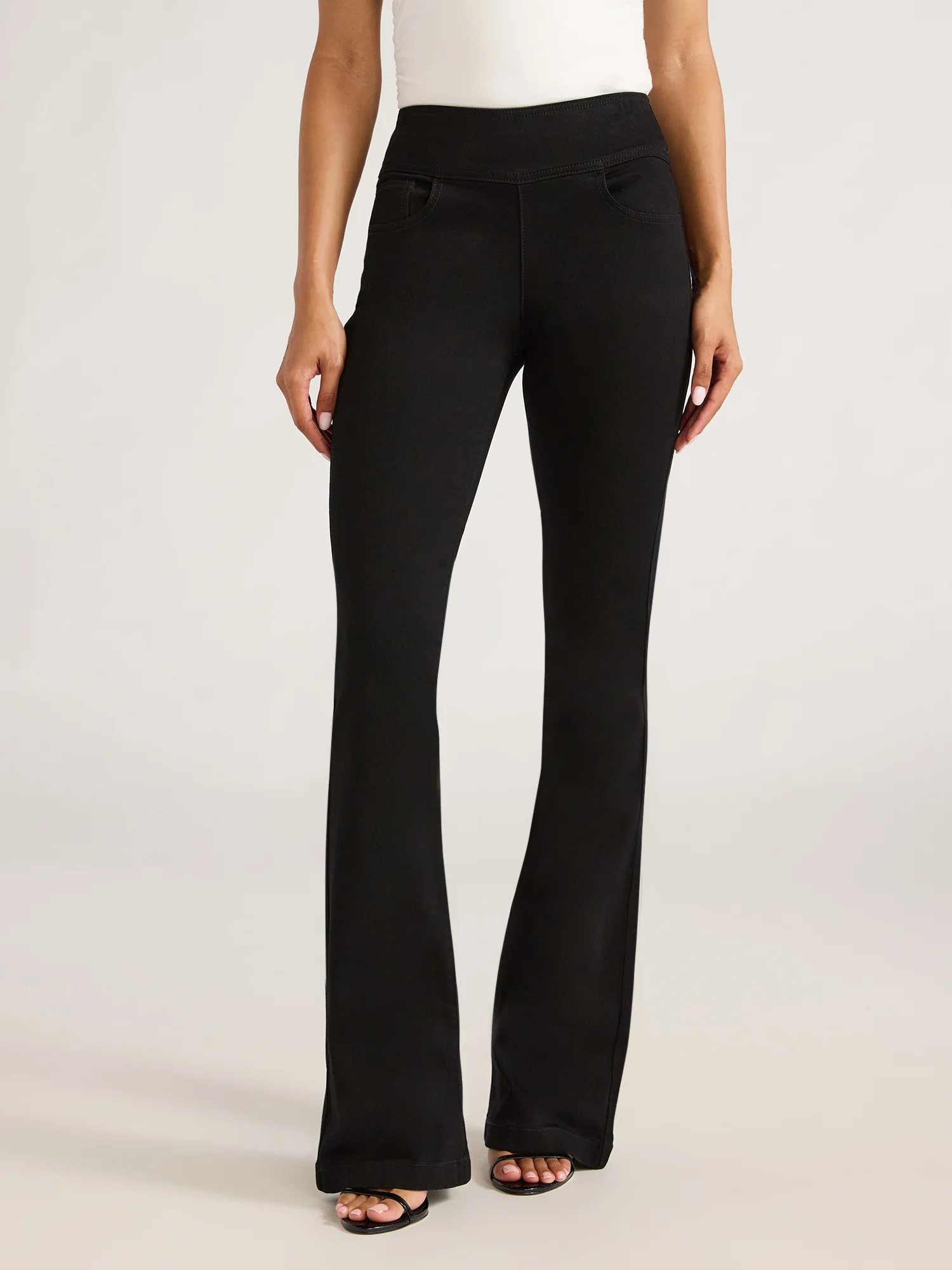 Sofia Jeans Women's Melisa Flare High Rise Pull On Jeans, Sizes 0-20