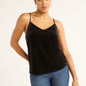 Sofia Jeans Women's Velvet Tank Top, Sizes XS-XXXL