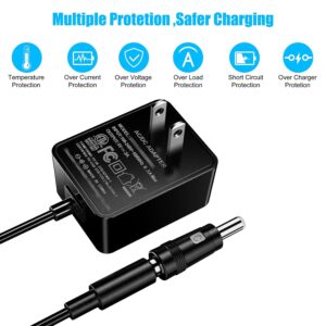 SoulBay 5V 2A Power Supply Adapter 10W AC100-240V to DC 5 Volt 2Amp Versatile Charger Cord with 8 Plugs for USB Hub TV Box Tablet Camera Speaker GPS Webcam Router and More 5vdc...
