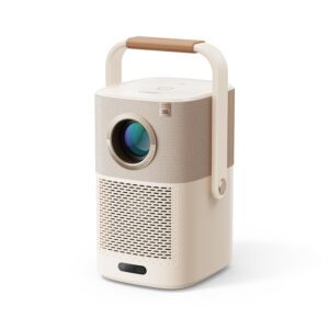 [Sound by JBL & Built-in Battery] Yaber T2 Outdoor Projector with WiFi 6 and Bluetooth, [Auto Focus Keystone & Dolby Audio] Native 1080P Smart Portable Movie Projector for TV...