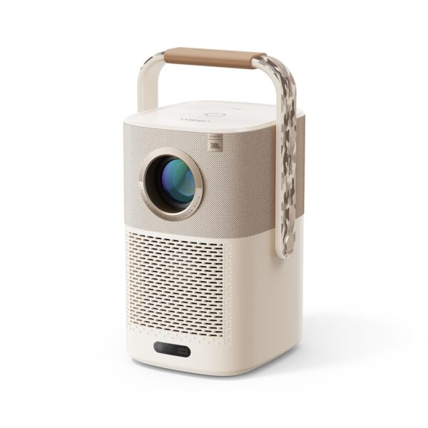 [Sound by JBL & Built-in Battery] Yaber T2 Outdoor Projector with WiFi 6 and Bluetooth, [Auto Focus Keystone & Dolby Audio] Native 1080P Smart Portable Movie Projector for TV...