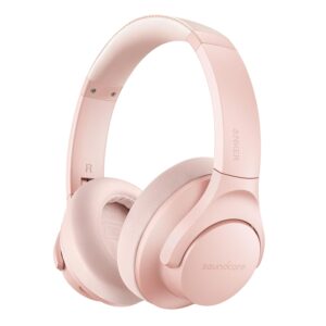 Soundcore Anker Life Q20 Hybrid Active Noise Cancelling Headphones, Wireless Over Ear Bluetooth Headphones, 70H Playtime, Hi-Res Audio, Deep Bass, Memory Foam Ear Cups, Travel,...