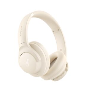 soundcore by Anker Q20i Hybrid Active Noise Cancelling Headphones, Wireless Over-Ear Bluetooth, 40H Long ANC Playtime, Hi-Res Audio, Big Bass, Customize via an App, Transparency...