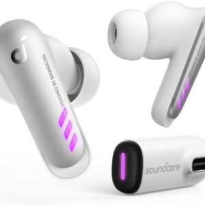 soundcore VR P10 Wireless Gaming Earbuds, Meta Quest 2 Accessories, 30ms Low Latency, Dual Connection, 2.4GHz Wireless, USB-C Dongle Included, Compatible with Steam Deck, PICO...