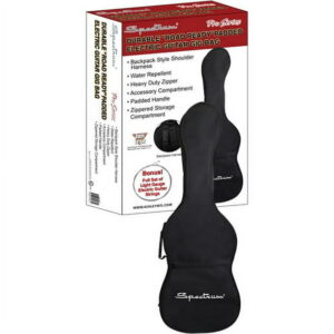 Spectrum Electric Guitar Gig Bag with Bonus Guitar Strings