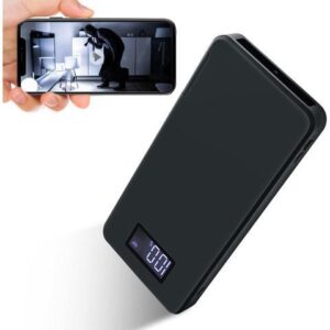 Spy Camera Wi-Fi Hidden Camera, 10000 mAh Large Capacity Portable Mini Spy Hidden Cam, 1080P Wireless Video Nanny Cameras with Phone App Motion