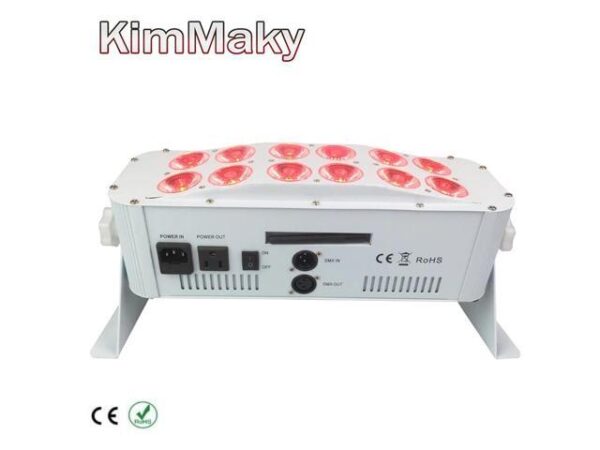 Stage light 12x18w RGBWA+UV Wireless dmx led uplight Battery powered Bar light LED Wall Washer Stage light 12x18w RGBWA+UV Wireless dmx led uplight Battery powered Bar light LED Wall Washer