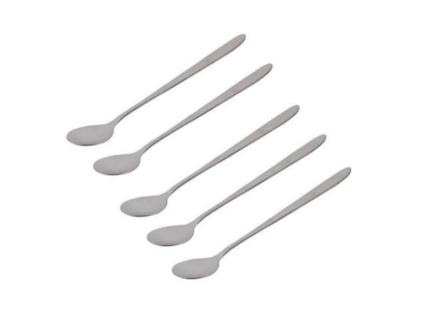 Stainless Steel Tea Coffee Dessert Stir Long Handle Spoon 18.7cm Length 5 PCS Stainless Steel Tea Coffee Dessert Stir Long Handle Spoon 18.7cm Length 5 PCS