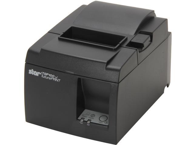 Star Micronics 39464910 TSP100III Series TSP143 Thermal Receipt Printer, Auto-cutter, Ethernet (LAN), Ethernet Cable, Internal Power Supply, Gray -