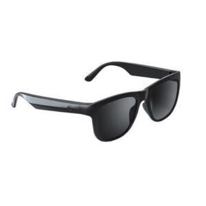 STARNOONTEK Smart Glasses Sunglasses Smart Music Headphones Wireless Bluetooth Headphones Driving Glasses Earphone Call with HD Mic (Black Lens)