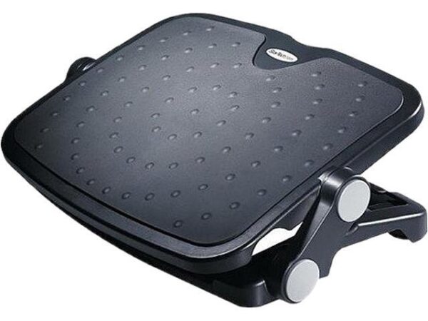 StarTech Adjustable Under-Desk Foot Rest Black StarTech Adjustable Under-Desk Foot Rest Black