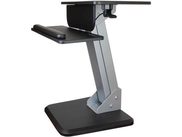 StarTech ARMSTS Height Adjustable Standing Desk Converter - Sit Stand Desk with One-finger Adjustment - Ergonomic Desk
