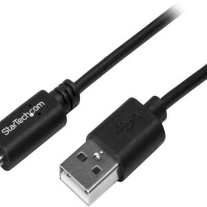 StarTech USB2AC1M USB C to USB Cable - 3 ft. / 1m - USB-C to USB-A - USB 2.0 Cable - USB Adapter Cable - USB Type C - USB-C Cable