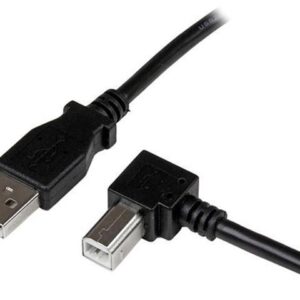Startech USBAB3MR 3m USB 2.0 A to Right Angle B Cable - M/M