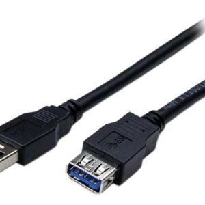 StarTech.com 2m Black SuperSpeed USB 3.0 Extension Cable A to A - M/F