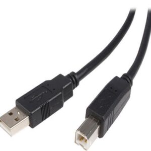 StarTech.com USB2HAB10 10 ft. USB 2.0 Certified A to B Cable - M/M - 10 ft. Type A to B USB Cable - 10 ft. A to B USB 2.0 Cable
