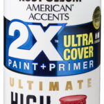 Strawberry Fields, Rust-Oleum American Accents Ultra Cover 2X Ultimate High Gloss Spray Paint, 12 oz