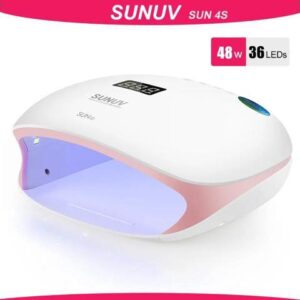 SUN4S/4 Nail Lamp 48W UV LED Nail Dryer for Curing Gels Polish With Smart Sensor Manicure Nail Art Salon Equipment Brand