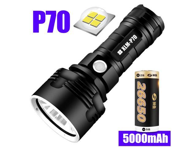 Super Powerful LED Flashlight L2 / XHP50 Tactical Torch USB Rechargeable Waterproof Lamp Ultra Bright Lantern Camping Outdoor High Brightness