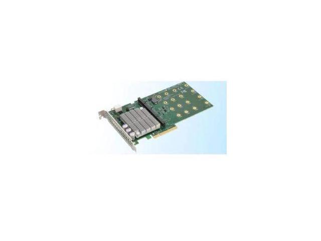 Supermicro AOC-SHG3-4M2P Full Height, Quad-Port M.2 NVMe SSD PCI-E 3.0 add-on Card