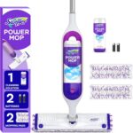 Swiffer PowerMop Multi-Surface Mop Kit for Floor Cleaning, Fresh Scent, Mopping Kit Includes PowerMop, 2 Mopping Pad Refills, 1 Floor Cleaning Solution with Fresh Scent and 2...