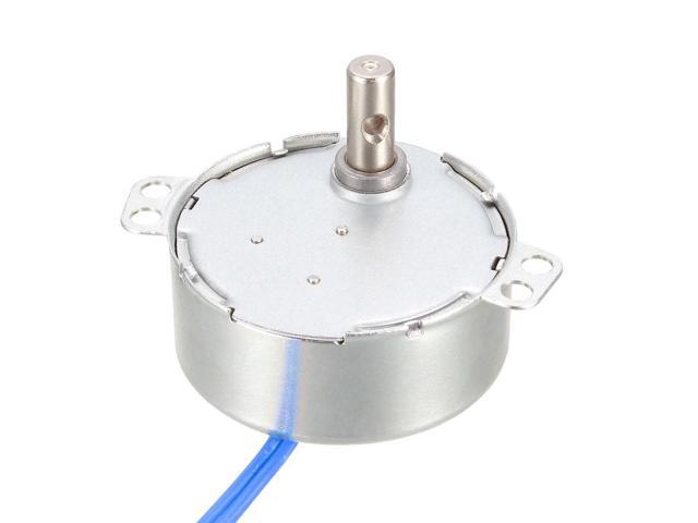 Synchronous Motor AC 100-127V 30-36RPM 50-60Hz CCW/CW 4W Turntable Gear Box for Microwave Oven