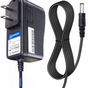 T-Power 12V Charger for O2 Cool O2Cool Portable 10" Cooling Fan FD10101 FD10101A FD10002A FD10002 FD10006 FD10006AU Portable Fan Ktec KA12D120070045U, SUN-0900070 Ac Dc Adapter...