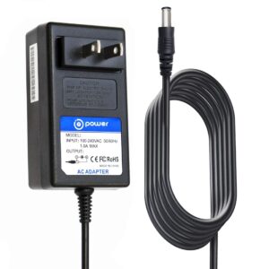 T POWER 6.6ft Long Cable 24V Global AC,DC Adapter for Microsoft WRW01 WRWO1 WRW02 WRWO2XBOX 360 X Box 360 Racing Wheel Spare Replacement AC DC Adapter Power Charger Supply Cord