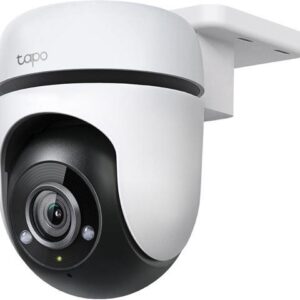 Tapo 1080P Outdoor Wired Pan/Tilt Security Wi-Fi Camera, 360° View, Motion Tracking, Works with Alexa & Google Home, Night Vision, Free AI Detection,