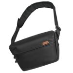 TARION Portable Camera Shoulder Bag: Camera Bag Sling DSLR Sling Pack Photography Travel Messenger Bag Crossbody Bag for Mirrorless Cameras DJI Drone SLR Canon Black TR-SB