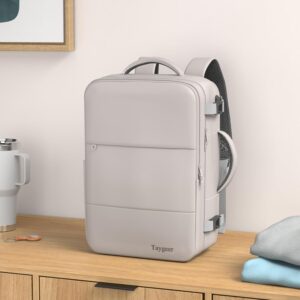 Taygeer Laptop Backpack Purse for Women, Backpack for College Essentials with 15.6inch Laptop Compartment, Travel Bag Airline Approved CarryOn Work Bag for Nursing Doctor...