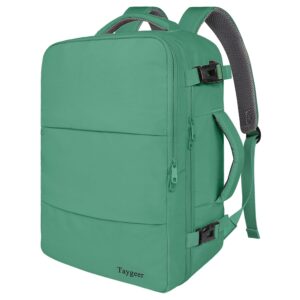 Taygeer Travel Backpack for College Woman, Lightweight Backpack for 15.6 inch Laptop with USB Charging Port, TSA Friendly Bag for Women Traveling, Back Pack Carry On Luggage for...
