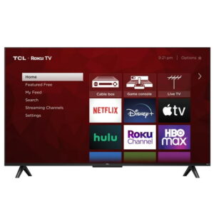 TCL 43” Class S4 (43S451) 4K UHD HDR Smart TV with Roku TV