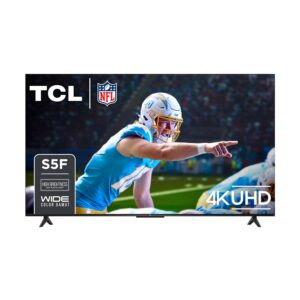 TCL 55-Inch Class S5 UHD 4K LED Smart TV with Fire TV (55S551F, 2024 Model), Dolby Vision, HDR PRO+, Dolby Atmos, Alexa Built-in with Voice Remote, Apple AirPlay 2...